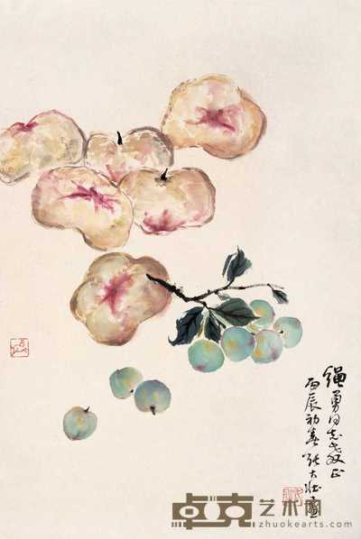 张大壮 1976年作 清品 镜心 54×36cm